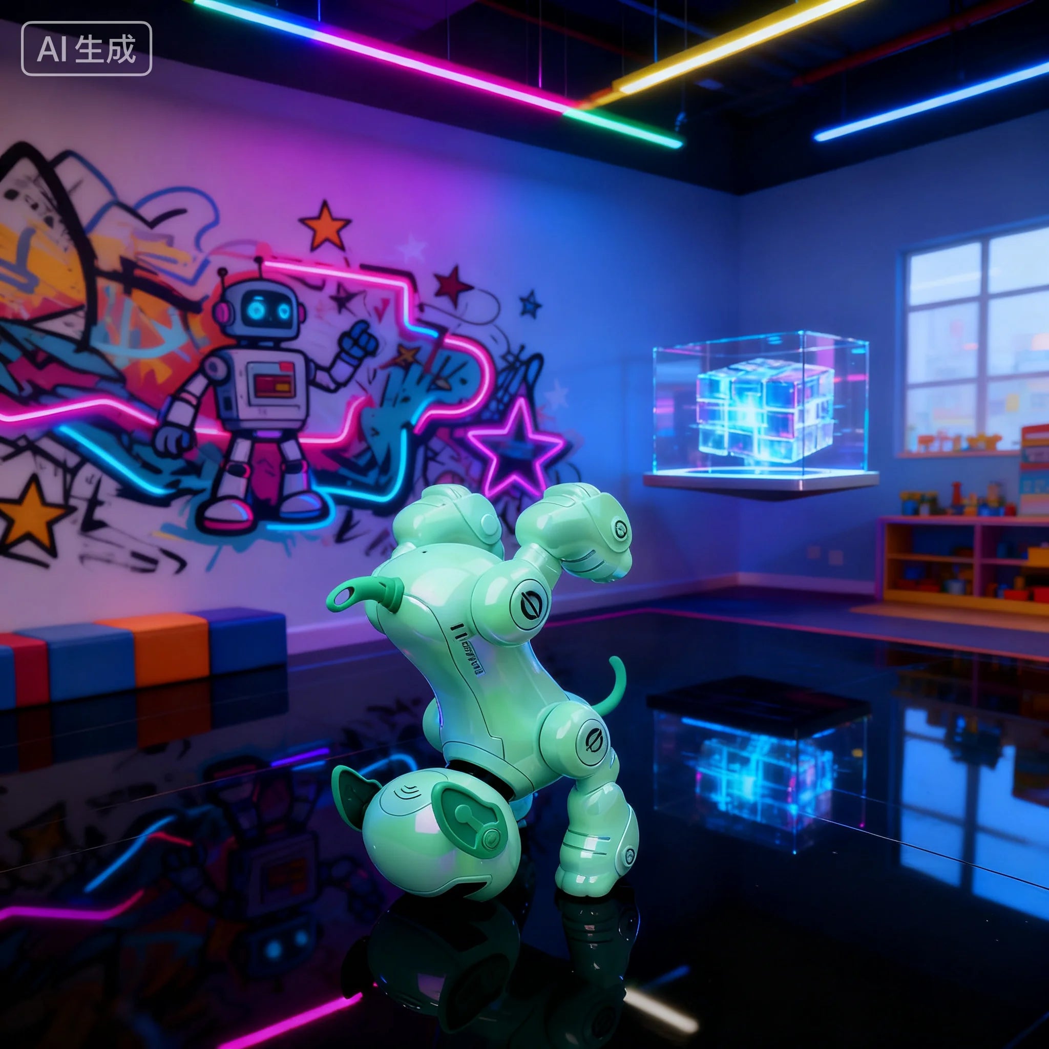 Smart RC Robot Dog Electronic Animal Pets Robot Puppy Birthday Christmas Gift Laser Programming Walking Funny Singing Dancing