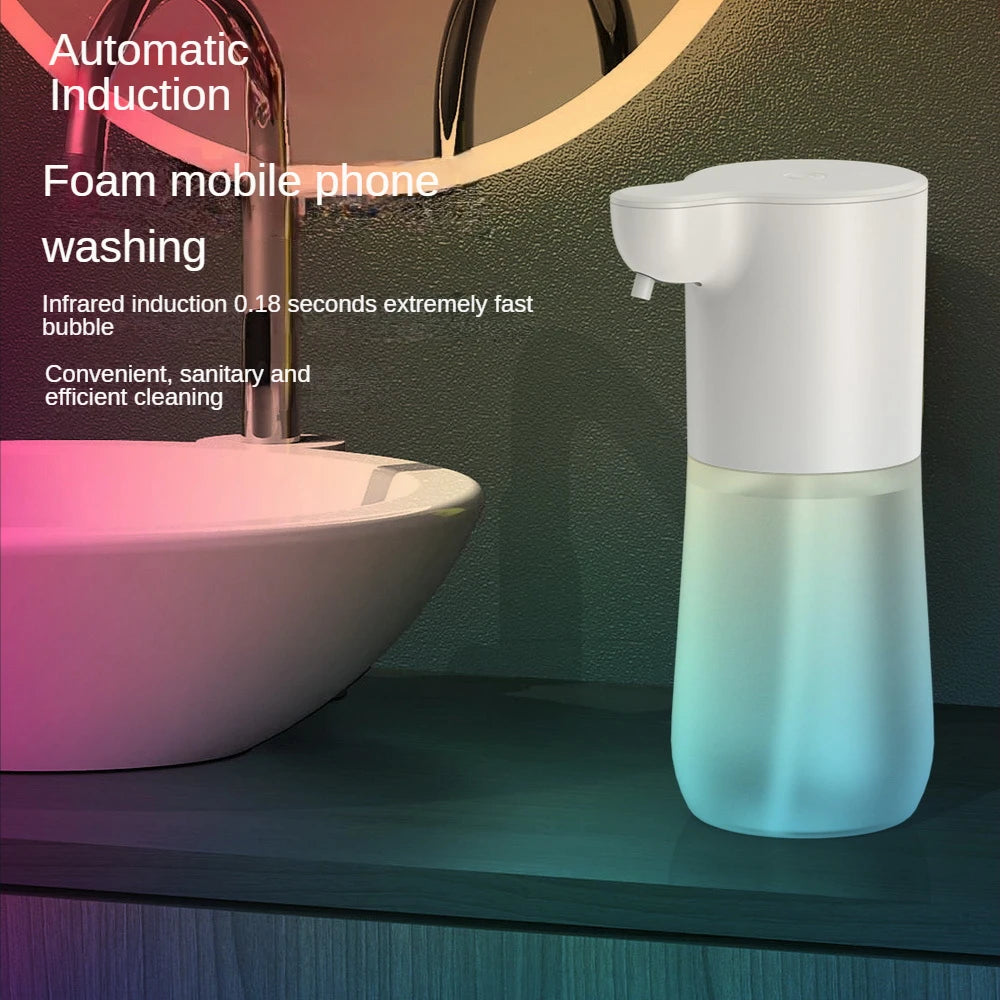 Automatic Foaming Soap Dispenser,4-Level Adjustable Foam ,650ML/22oz Touchless Hand & Dish Soap Dispenser for Office,Hotel, Home
