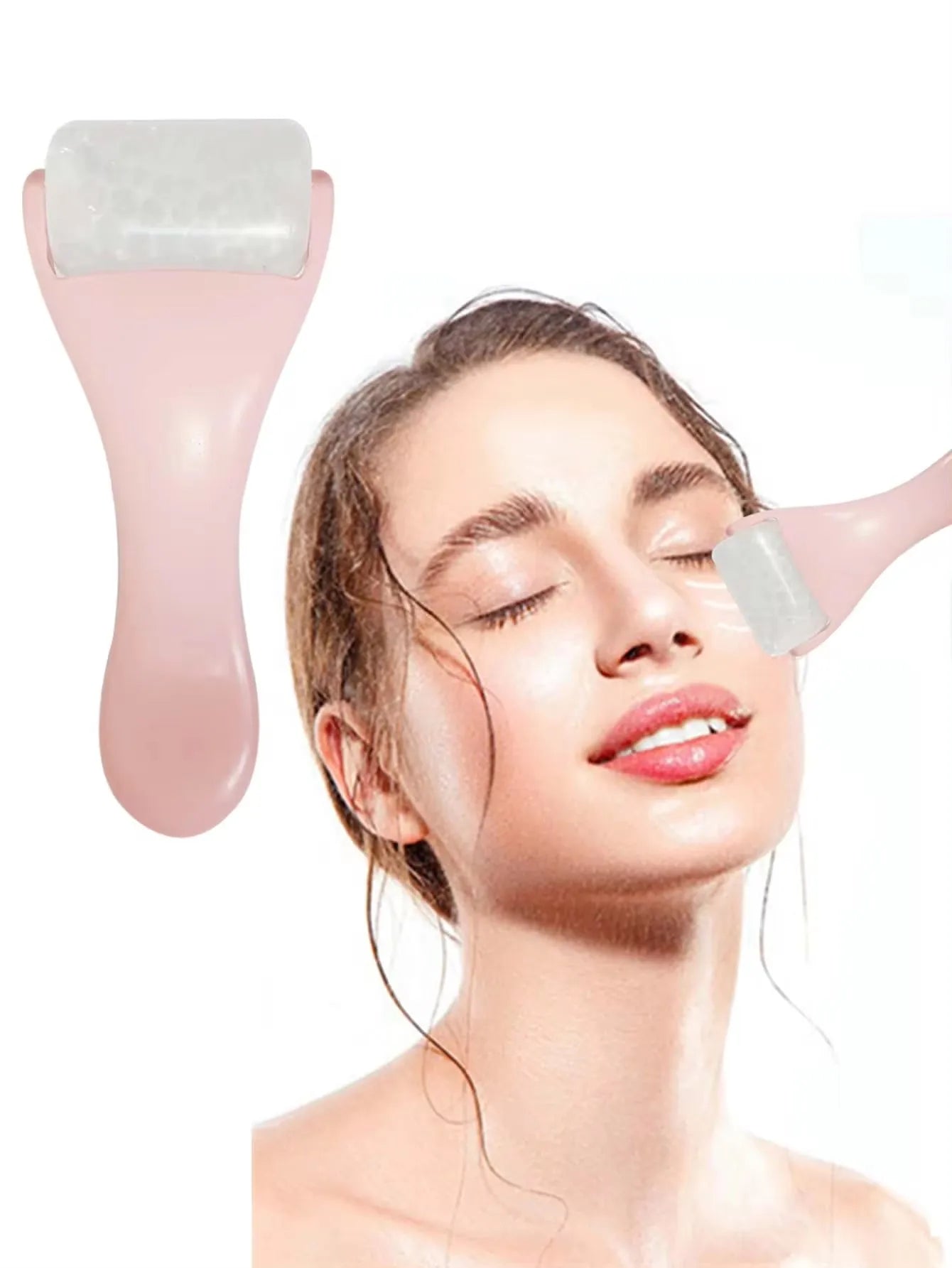 Ice Face Roller Massager Facial Lifting Massager Body Handheld Rolling Massager Wrinkle Remover Massager Skin Care Beauty Tools