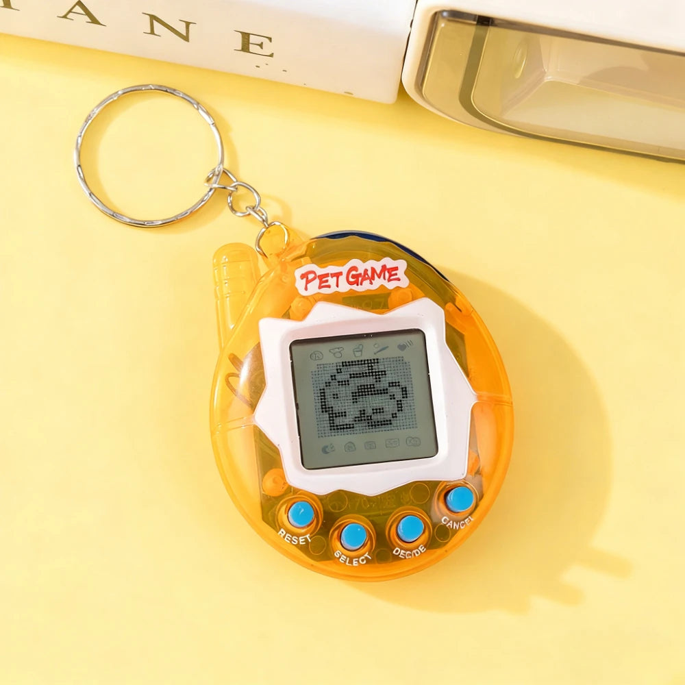 1PC Transparent Electronic Pets Nostalgic 168 Pets In One Virtual Cyber Digital Nostalgic Funny Toys Pixel Funny Play