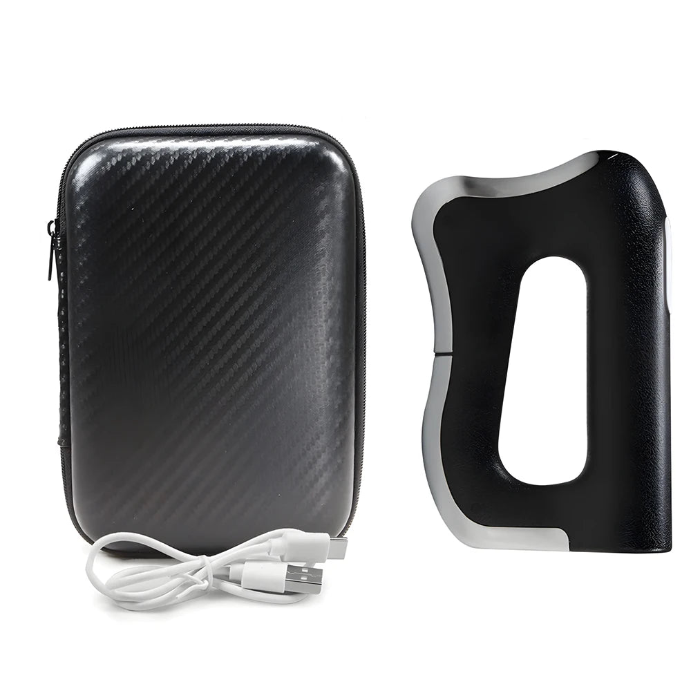 Electric Fascia Massager Body Scraping Microcurrent Vibration Warm compress Muscle Relaxation Body Lifting Guasha Massage Knife