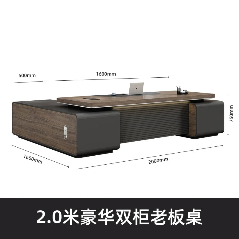 L Shaped Room Desks Computer Commercial Designer Cabinet Table Decoration Chairs Fancy Storage Beistelltisch Furniture