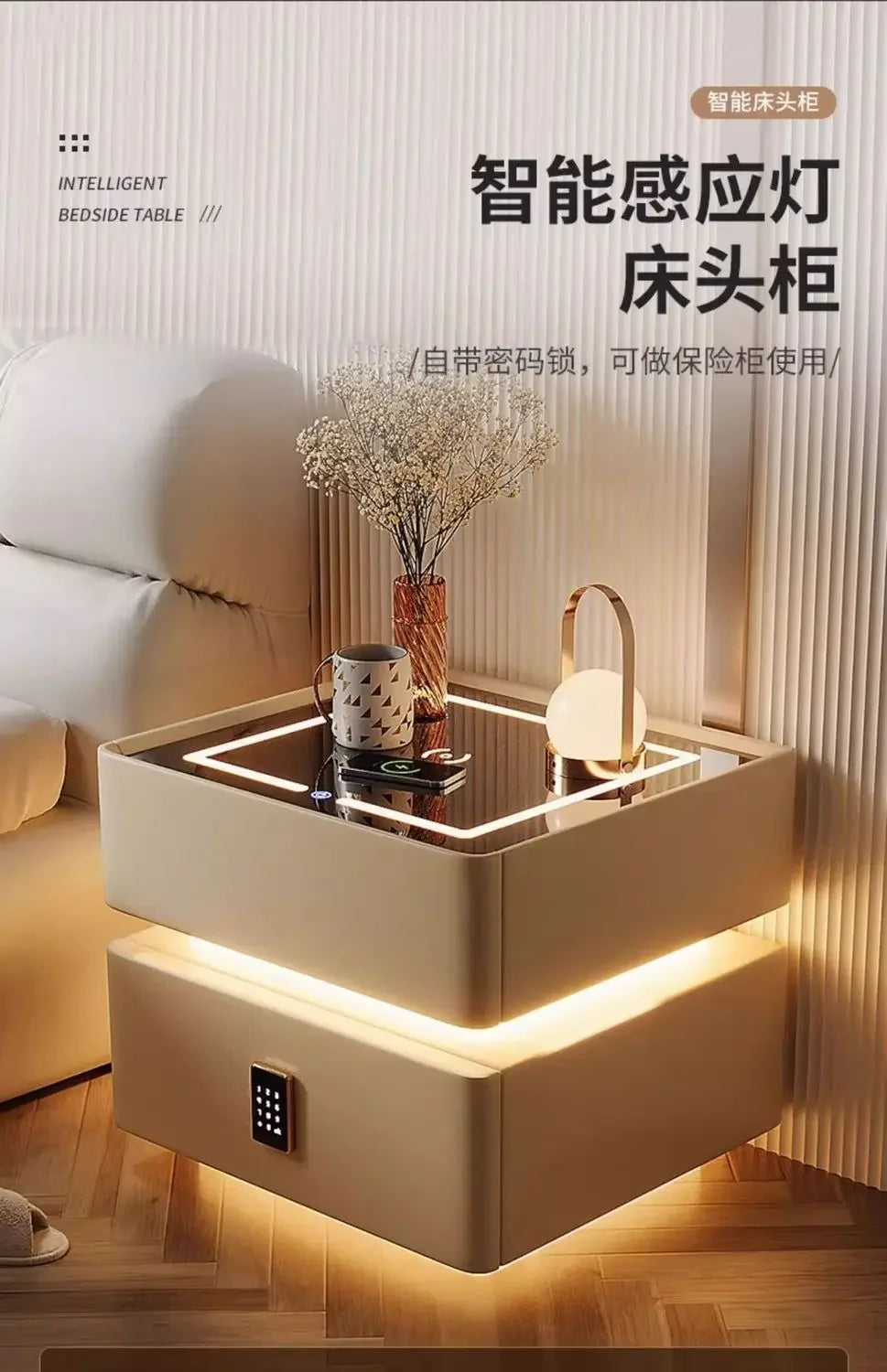 Dresser Bedroom Closets Living Room Bedside Table Small Design Gamer Cabinet Nightstands Side Hanging Nordic Meubles De Chambre