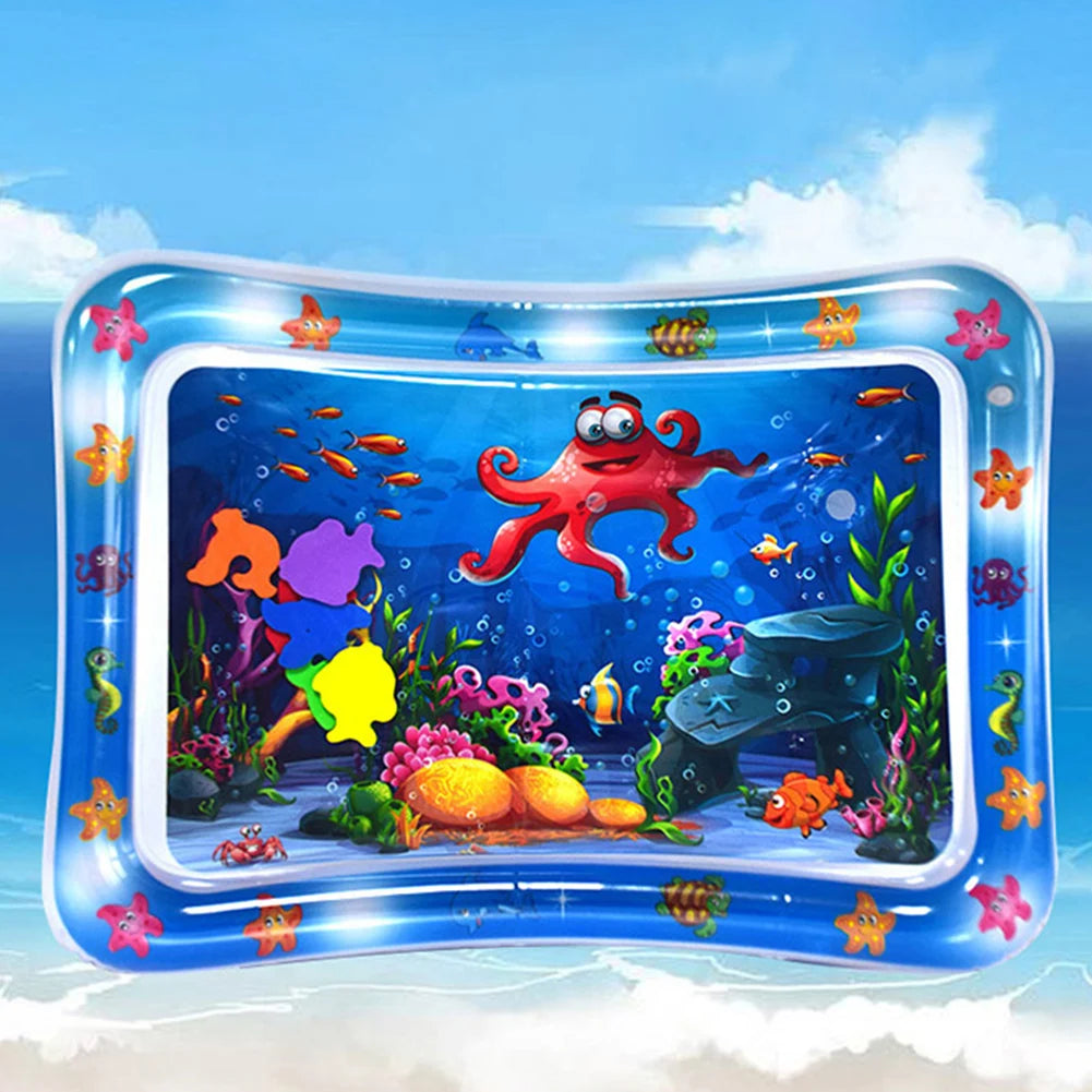 Baby Water Play Mat Inflatable Toys Children's Mat Kids Thicken PVC Playmat Toddler Activity Play Center Water Mat for Babies