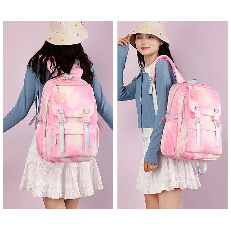 KPop Demon Hunters Backpack High-capacity Kids Knapsacks Movie Music Girl School Schoolbags Cartoon Anime Student Rucksack