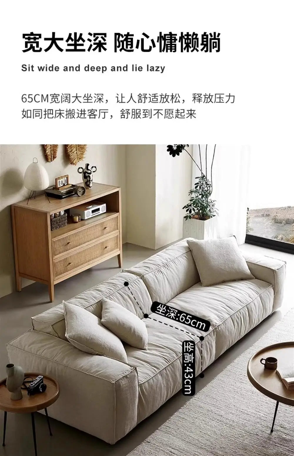 Lounge Double Living Room Sofas Floor Designer Cushion Elegant Sofa Comfortable Relax Divani Da Soggiorno House Accessories