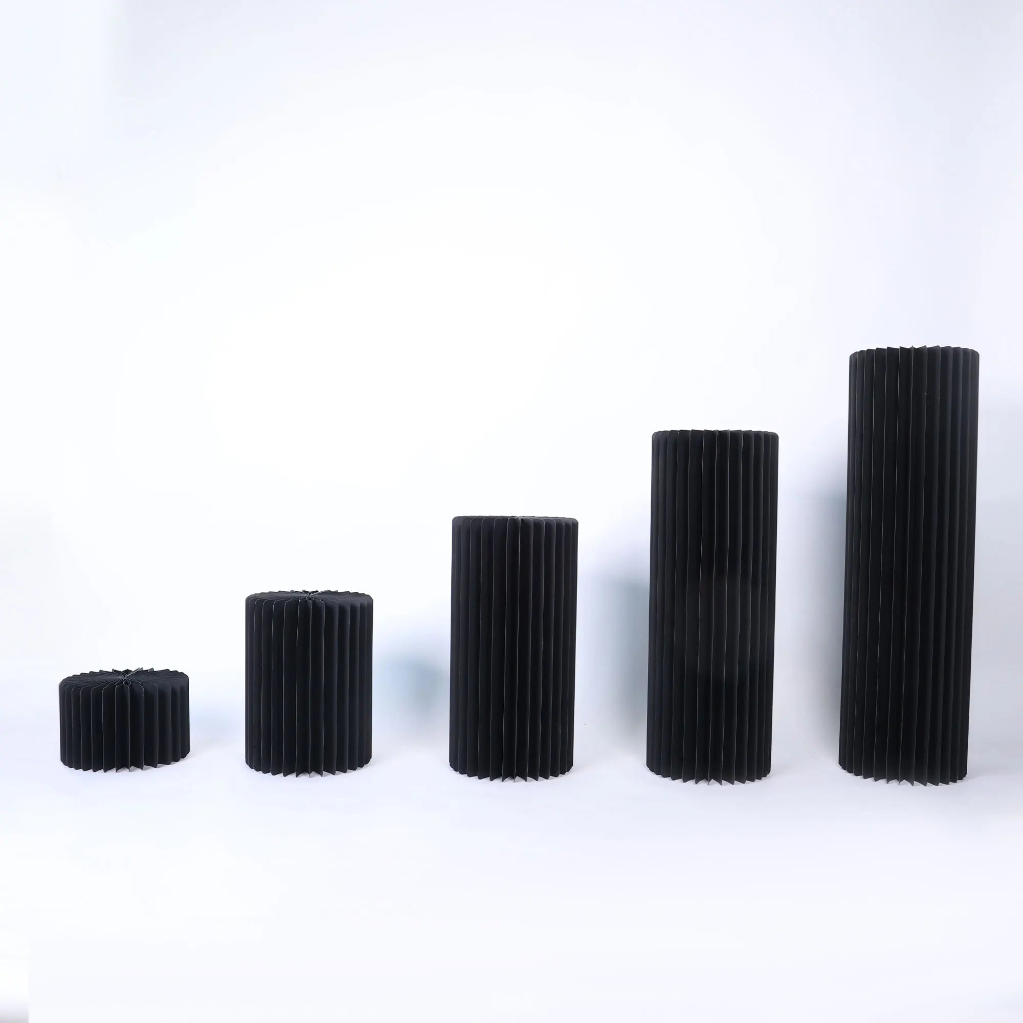 Sturdy Cardboard Column with Clear Acrylic Plate Reusable Cylinder Stands for Party,Cake Stand Pillar for Birthday Dessert Cake