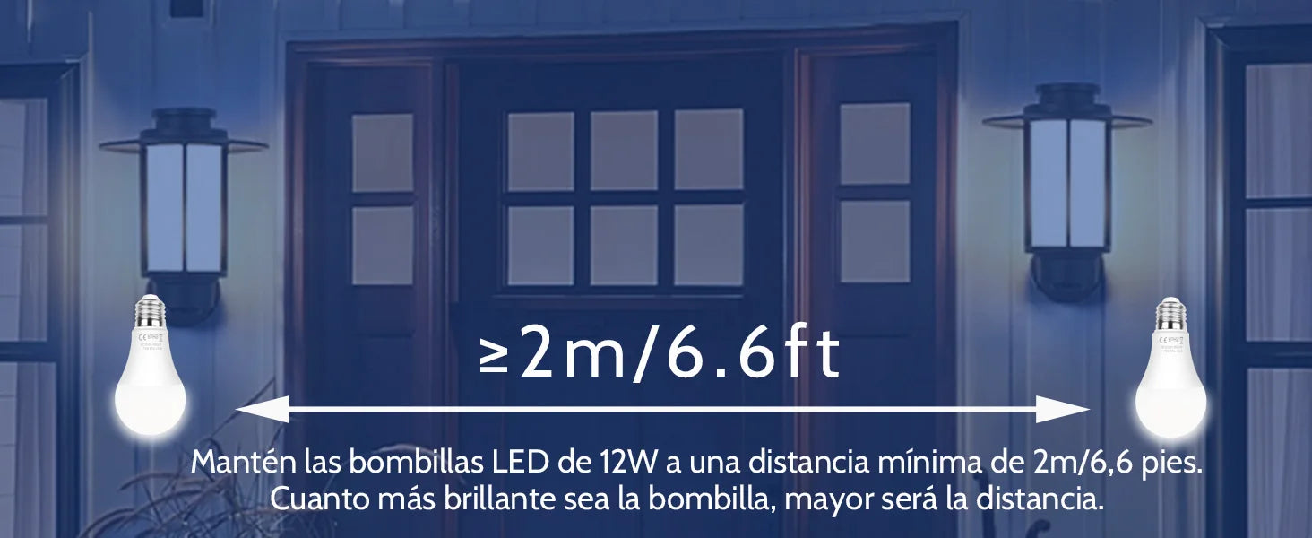 E27 LED Bulb 12W 220V Microwave Radar Motion Sensor Lamp Built-in Light Detection Auto On for Home Living Room Stairs Hallway