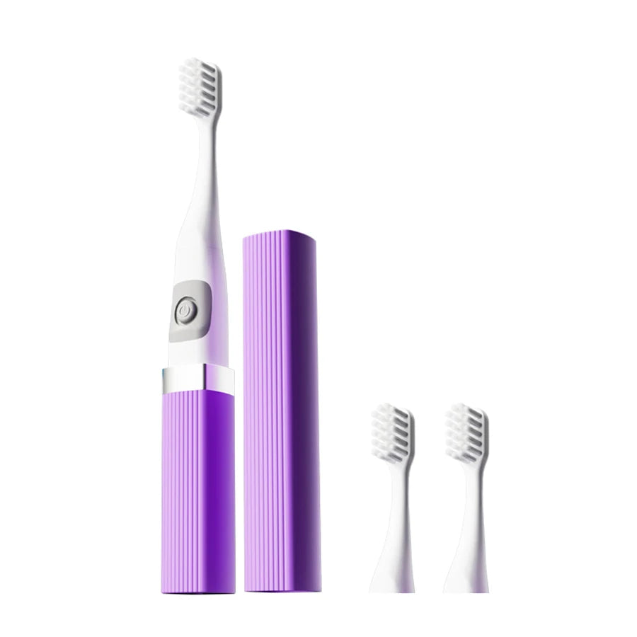 Lipstick Electric Toothbrush Smart Compact and Portable Small Oval Brush Head Deep Cleaning IPX7 Waterproof New Design