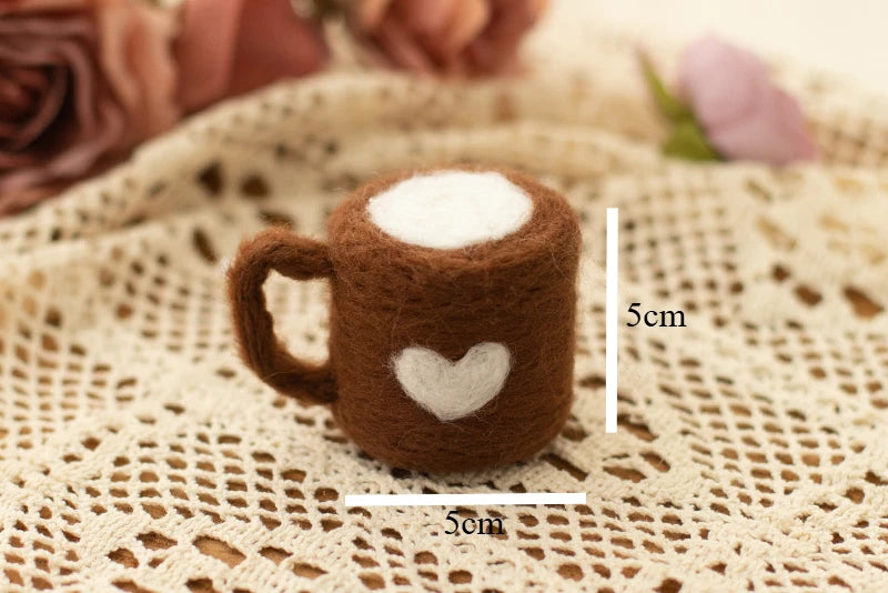 Newborn Photography Props Phone Wool Felt  Doll Rabbit  Clond and Star Photography Props Accessories Baby Studio