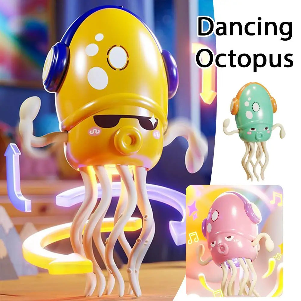 New Dancing Octopus Kid Electronic Pet Toys Cartoon Interactive Development Moving Education Toddler Toy Gift