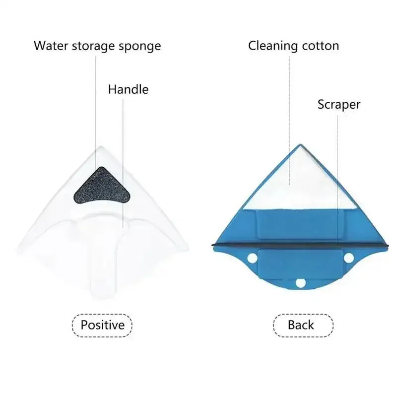 2024 Magnetic Window Cleaner Brush for Washing Windows Wash Home Magnet Household Wiper Cleaner Glass Window Cleaning Tool