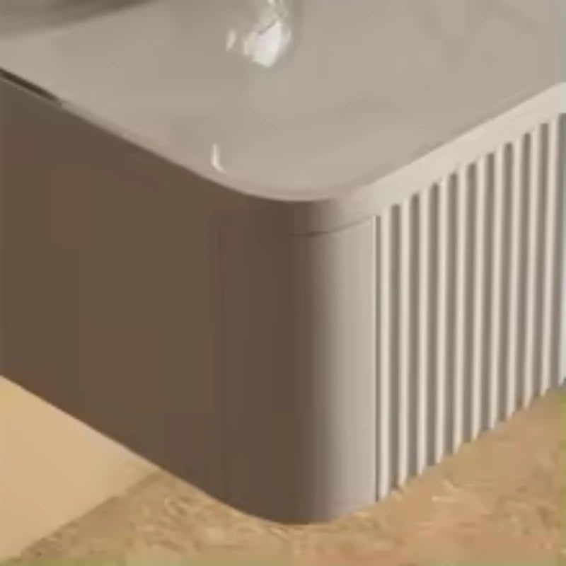 Floating Bedside Table Living Room Designer Nightstands Suspended Nightstand Storage Cabinet Wood Multifunctional Neat Bed Desk