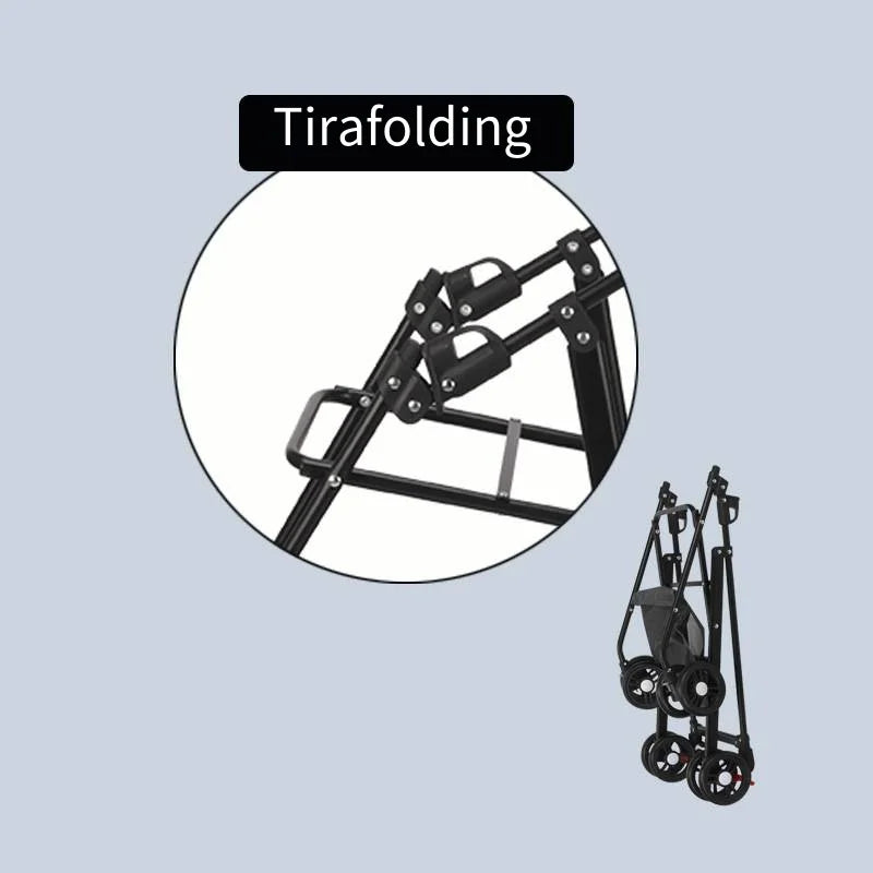 Pet Stroller with A Load-bearing Capacity of 20kg Cat Dog Stroller Small Lightweight Foldable Teddy Bear Outdoor Cart Detachable