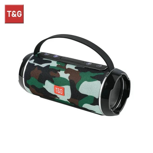 T&G TG116C Bluetooth Speakers Wireless Powerful Portable Speakers Box Outdoor Speaker Subwoofer Music Center Boom Box With Radio