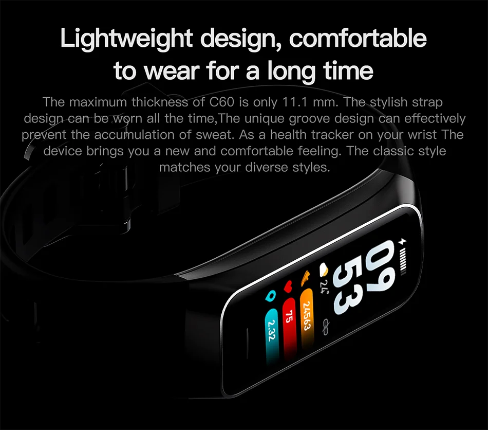 LIGE Amoled Smart Watch Men 2023 Smart Band Women Heart Rate Blood Smartwartch Waterproof Smart Bracelet Sport Fitness Tracker