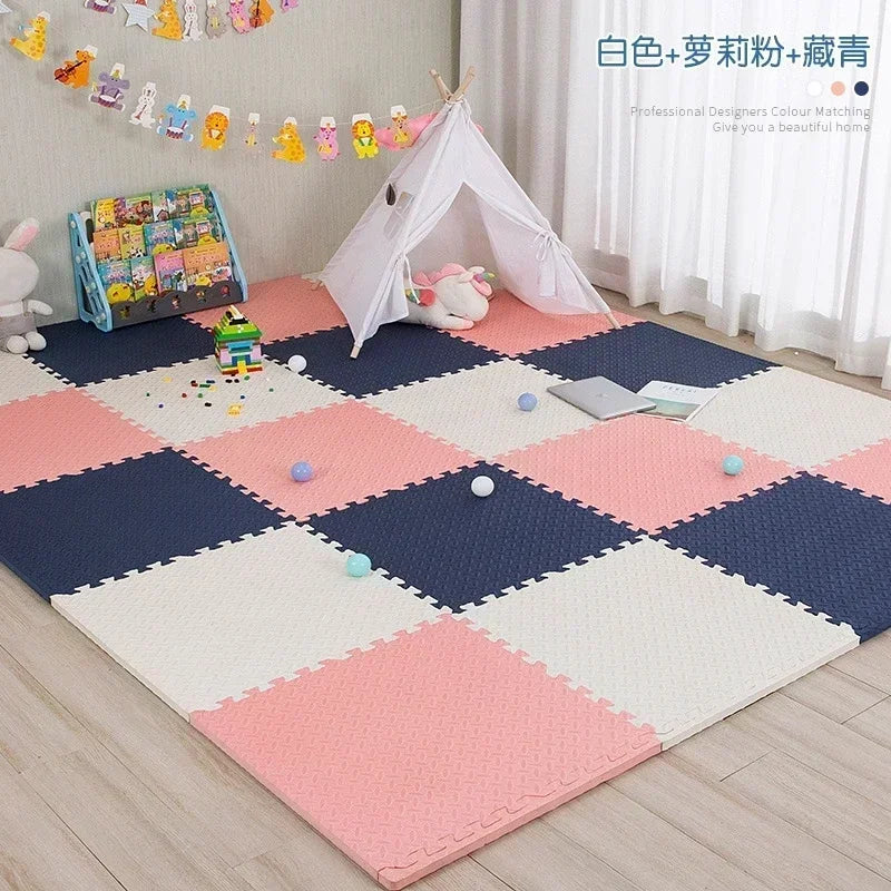 16/18Pcs Baby Puzzle Floor Kids Carpet EVA Foam Baby Blanket Educational Toys Play Mat Rubber Crawling Mat playmat 30x30x1CM New