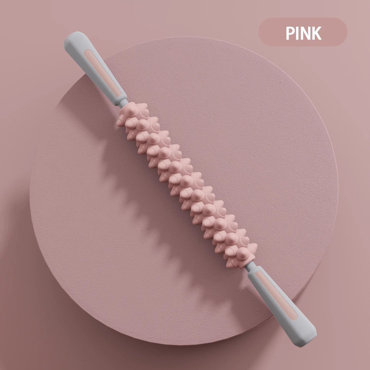 Yoga Massage Stick Yoga Fitness Wolf Teeth Muscles Massage Stick Calves Thighs Quadriceps Arm Forearm Relaxation Artifact Roller