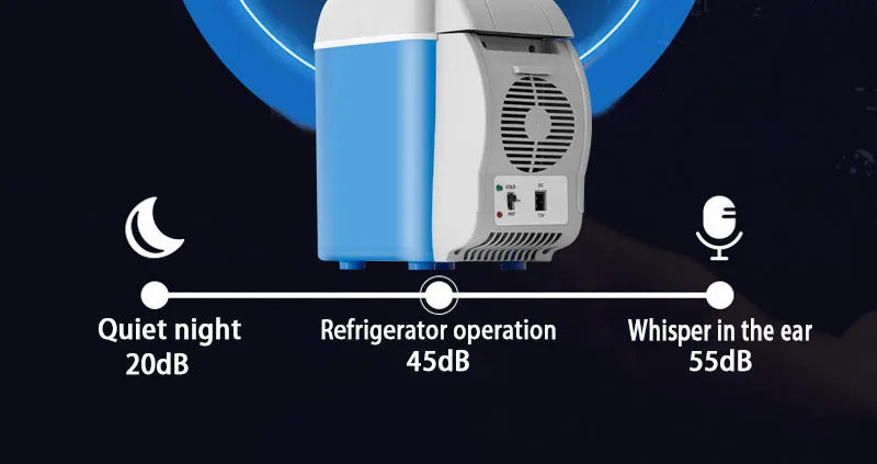 7.5L High-capacity Car Refrigerator Mini Portable Car Cigarette Lighter Cooling And Heating Box Safe And Low Energy Consumption