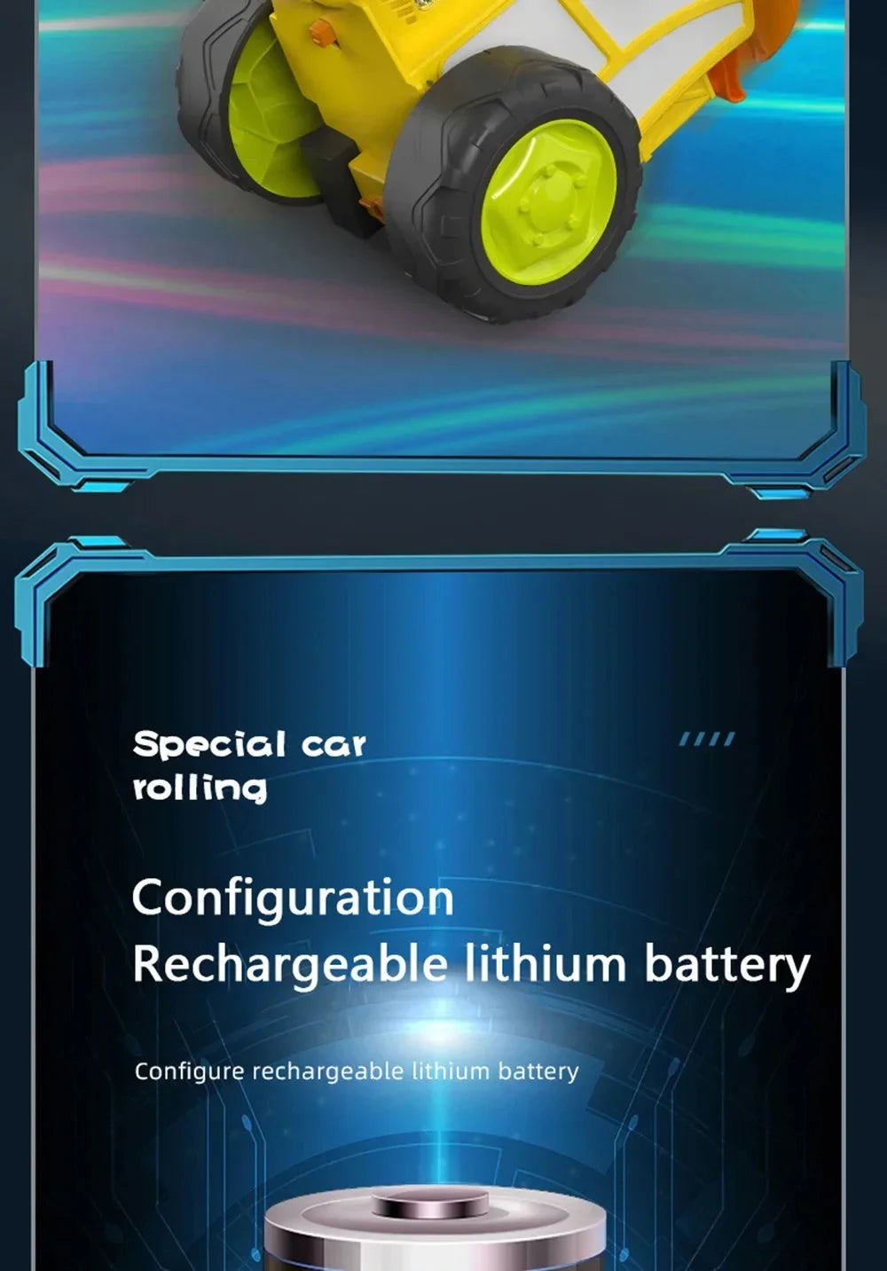 Crazy Jumping Stunt Car Wireless Infrared Remote Control Car Dance Lights Music Swing Fun New And Unique Children's Toys