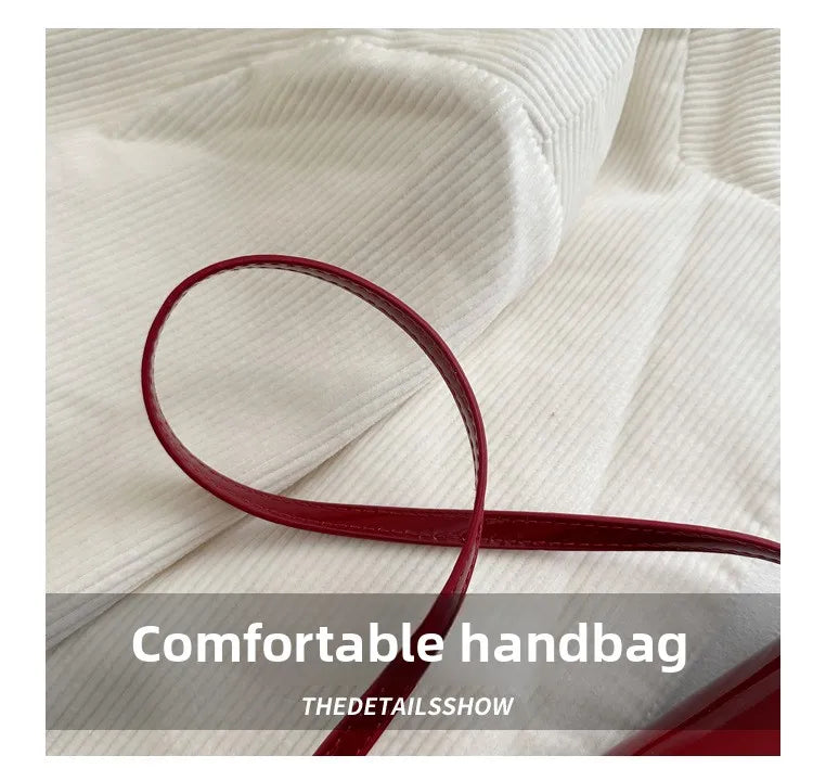 Women's Vintage Faux Oiled Leather Flap Decor Shoulder Underarm Bag, Buckle Baguette Tote Bag Suitable for Dating, Outing, Party