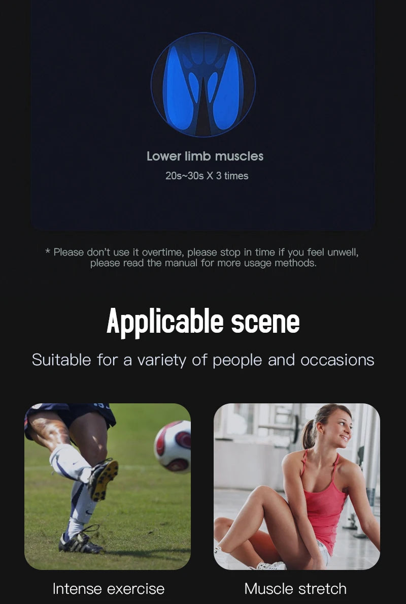 Electric Fascia Knife Vibration Body Massager Muscle Relaxation Body Lifting Hyperblade Massage Blade Tool