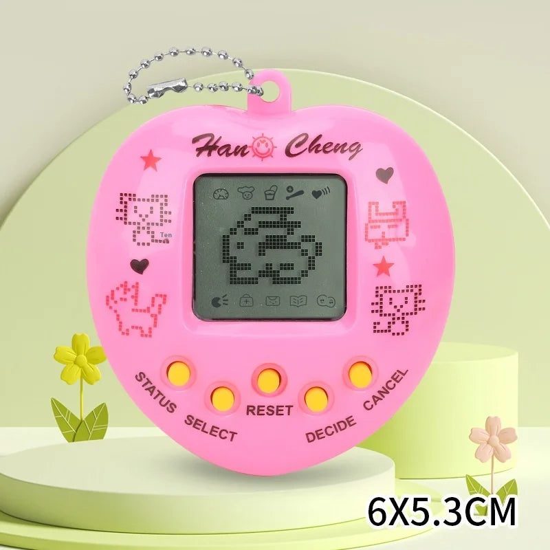 Hot Selling Electronic Pet Machines Handheld Mini Nostalgic Game Consoles Children'S Puzzle Toys, Hanging Decorations Gifts