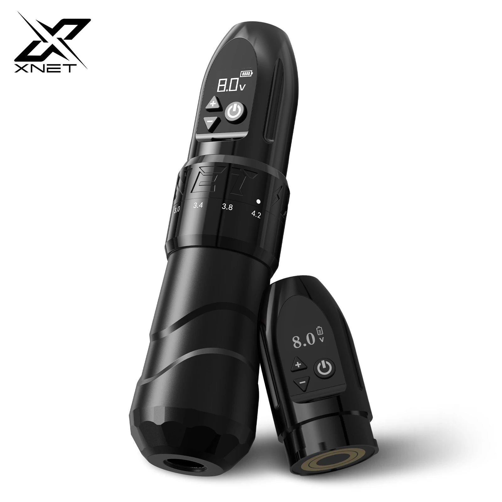 XNET F2 Wirless Tattoo Machine Pen 2.0-4.2mm Adjustable Stroke With Powerful Custom Motor for Makeup Microplasty Pen For Tattoo