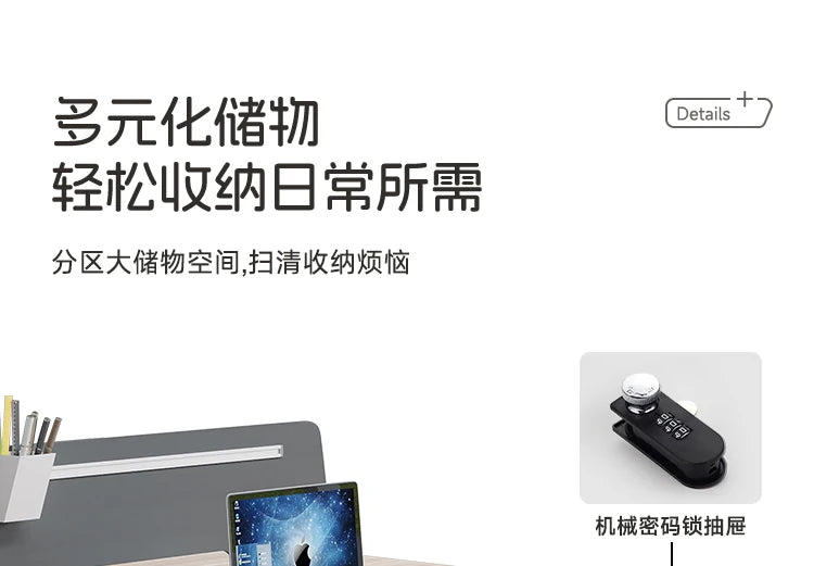 Gaming Desk Computer Table White Desk Small Side commercial Table Round Table Dining Vanity Desk Bed Tavolino Pieghevole