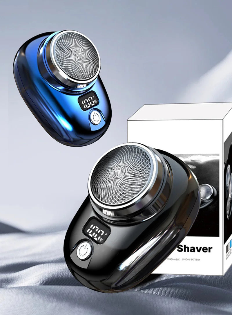 Electric Travel Shaver Portable Razor Man Wet And Dry Usb Rechargeable Shaver Typec Charging Shaving Machine Mini For Men