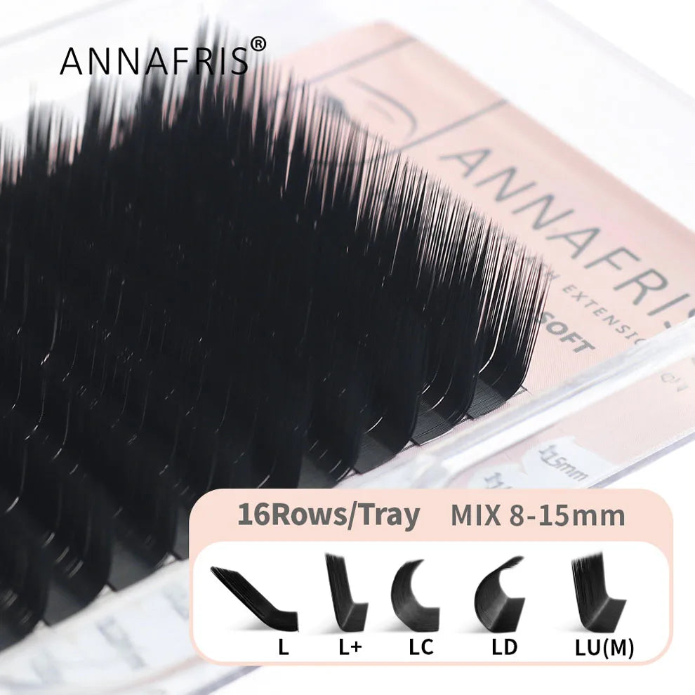 GLAMLASH 3D 4D 5D W Shaped Eyelash Lashes Easy Fan Eyelash Extensions Wholesales YY Premade Volume 12 Rows W Style Natural Soft