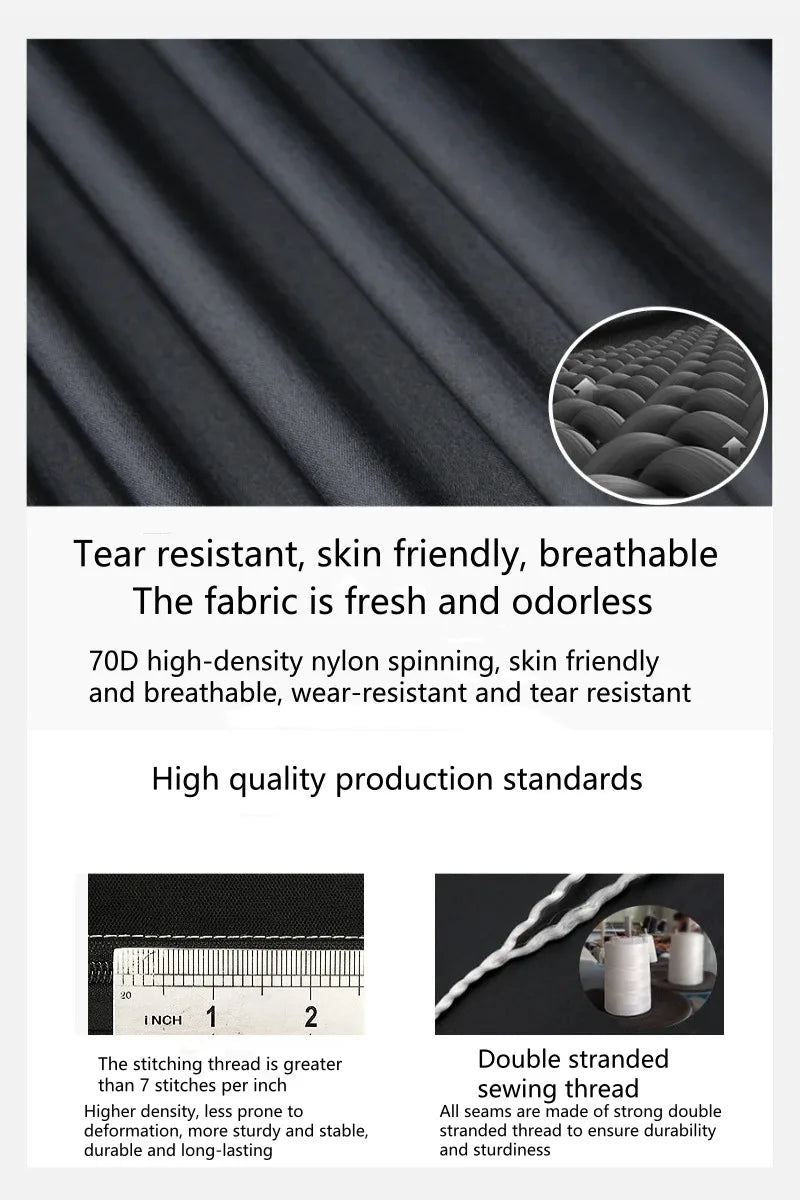 Outdoor 2-in-1 sunshade double-person anti-rollover mosquito-proof hammock, camping quick-opening hammock, with storage hammock