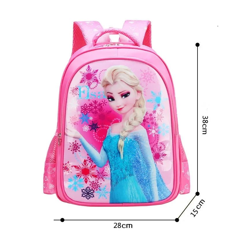 Elsa Anna Princess School Bag for Girls Frozen Children Backpacks Kids Shoulders Bag