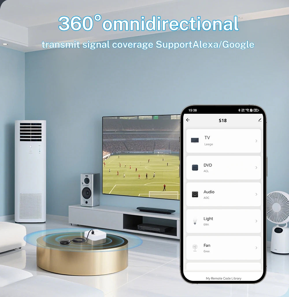 Tuya WiFi IR Remote For Smart Home Automation Remote Control Universal Infrared Device Work with Alexa Google Home Smart Life