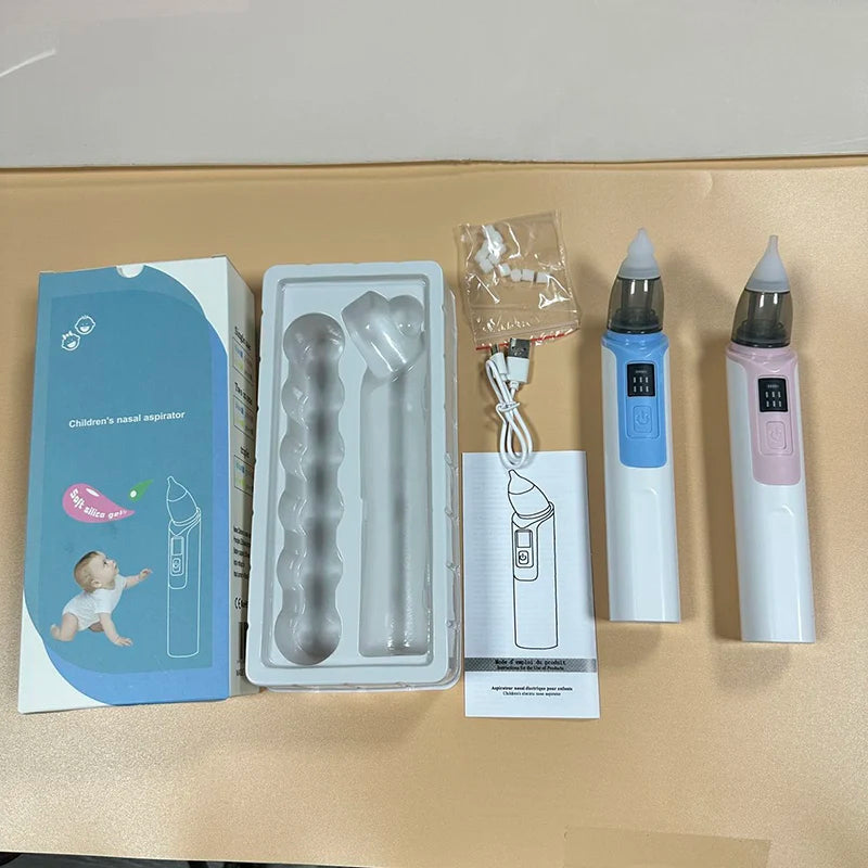 2025 New Pattern Baby Electric Nasal Aspirator for Newborn Charging Version Suction Tool to Prevent Nasal Congestion