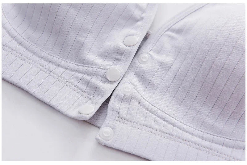Cotton Maternity Nursing Bras Pregnant Breastfeeding Pregnancy Women Underwear Breast Feeding Bra Soutien Gorge Allaitement