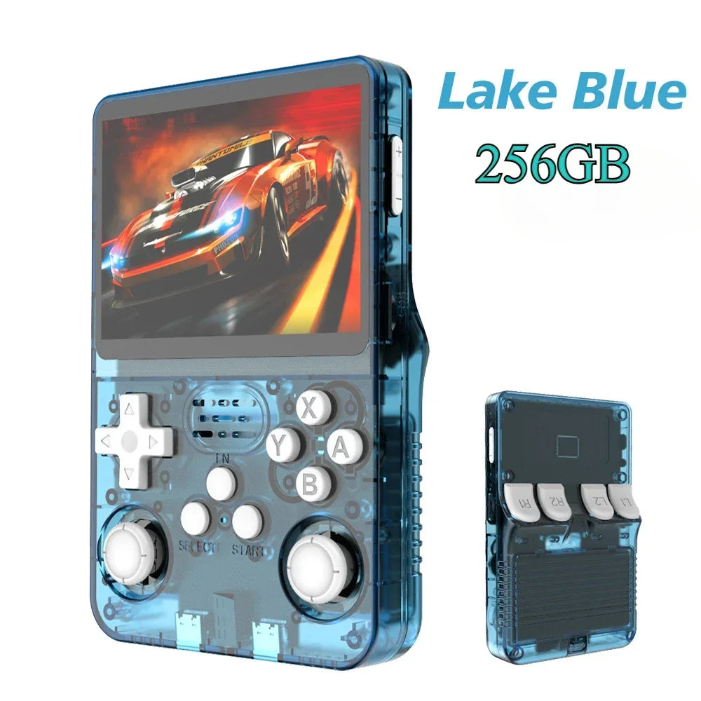 256G Open Source R36S Video Game Console Linux System 3.5 Inch IPS Screen Portable Pocket Video Player 64G/128G best Game gift