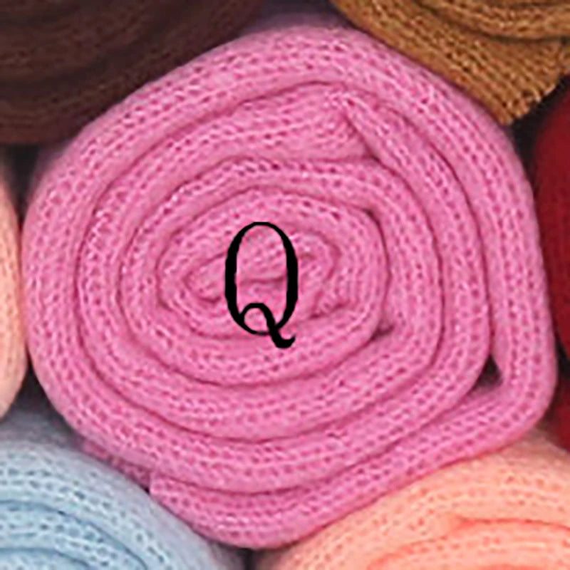 Vintage Knitted Mohair Wrap Jersey Crochet Wraps Newborn Photo Prop Stretch Textured Wrap Photography Accessories