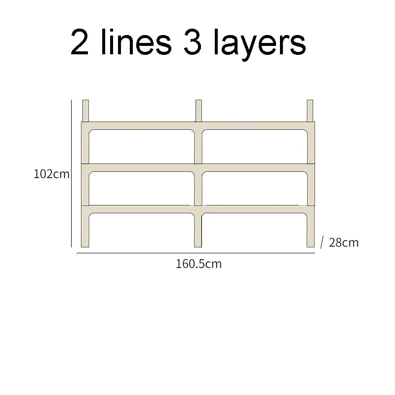 Module Modular DIY Furniture Storage Shelf Bookrack Bookshelf Bookcase Plastic ABS Customized Size Cabinet Multi-function
