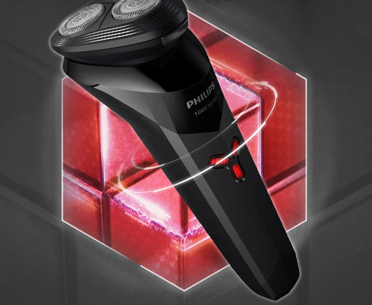 Philips New S1113 Electric Shaver Men Fast Shaving Beard Trimmer USB Charging IPX7 Ergonomic Design Triple Floating Head Razor