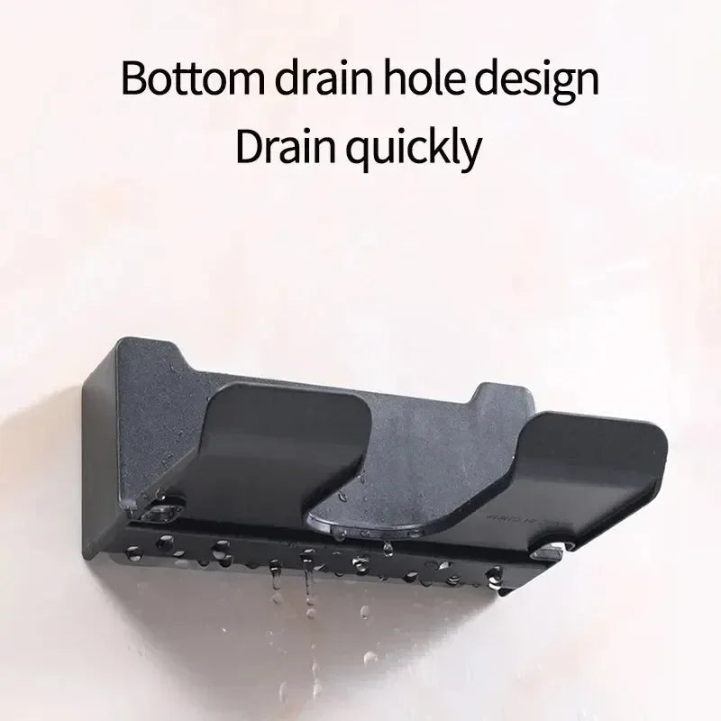 Hair Dryer Holder Wall Dryer Cradle Straightener Stand Hairdryer Organizer Box Toilet Blower Holder Shelf Bathroom Accessories