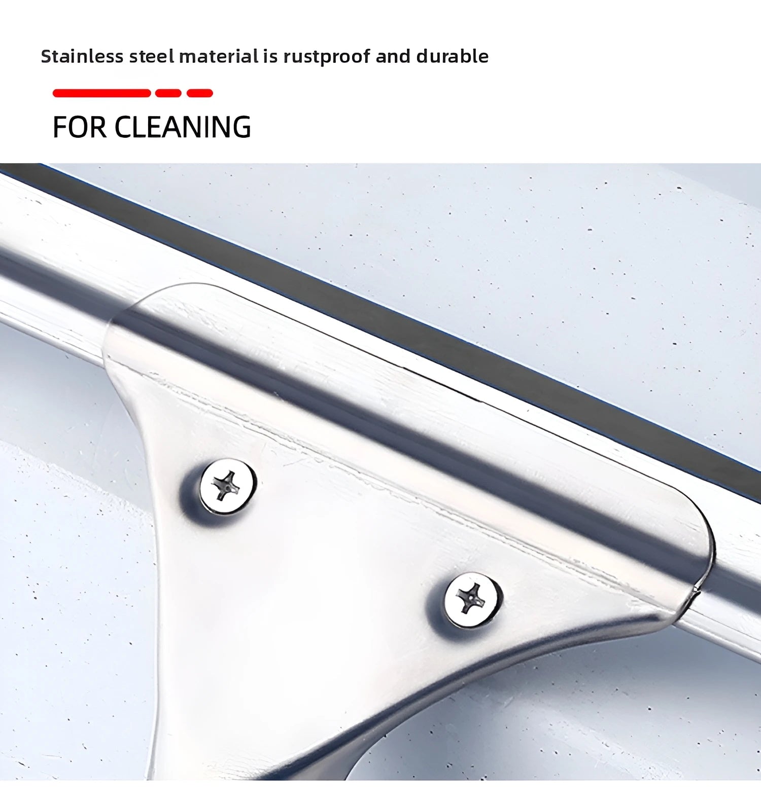 Glass Scraping Glass Artifact Window Brush White Cloud Style Glass Cleaning Wiper Single-sided Window Cleaning Floor Squeegee