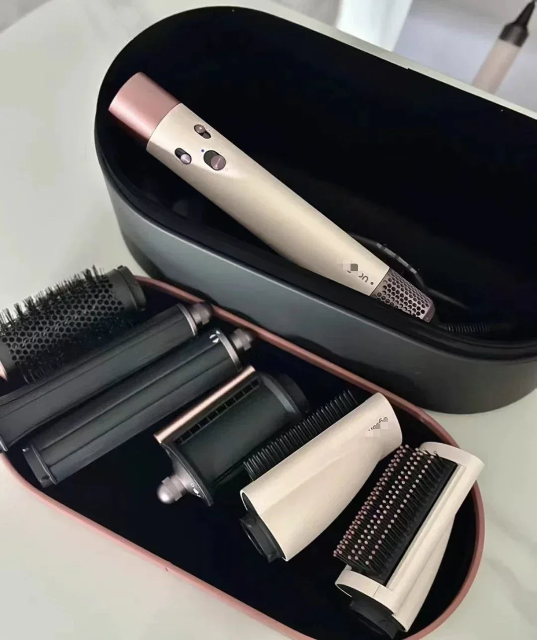 Curling Iron Wearing Hair Dryer Hot Comb Air Professional Curling Iron Hair Straightener Spazzola Capelli 다이슨 HS05 Cepillo