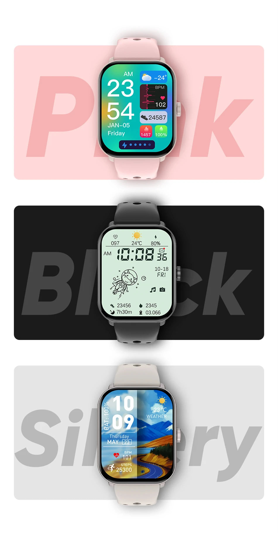 For Xiaomi Watch 5 Global Version Men Women HD AMOLED Display Heart Rate Bluetooth Call GPS Track Waterproof Sports Smart Watch