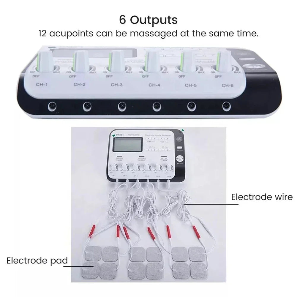 Electroacupuncture Stimulating Massager TENS Pulse acupuncture and moxibustion Therapy Output Patch Massager Promotes Relaxation