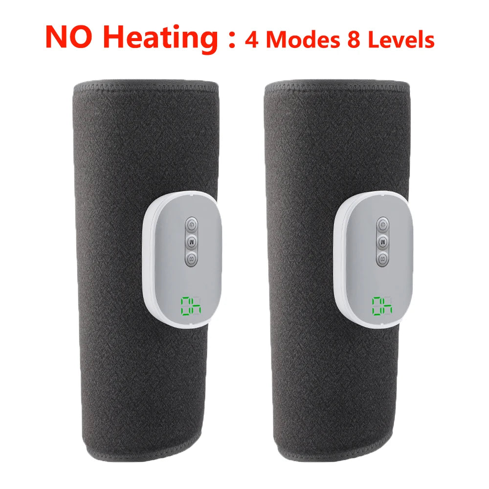 Eletric 360° Air Pressure Calf Massager Wireless Heating Leg Massage 4 Mode Airbag Compresstion Foot Calf Muscle Relieve Fatigue