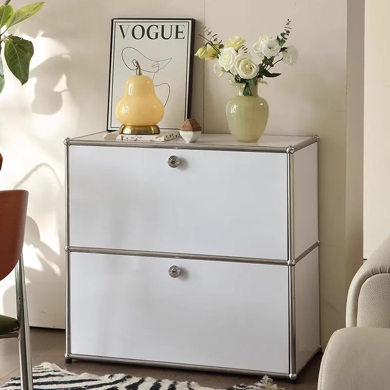 Cabinet for living room Storage locker drawer type storage Bedroom chest of drawers Organizer furniture Dual cabinet combination