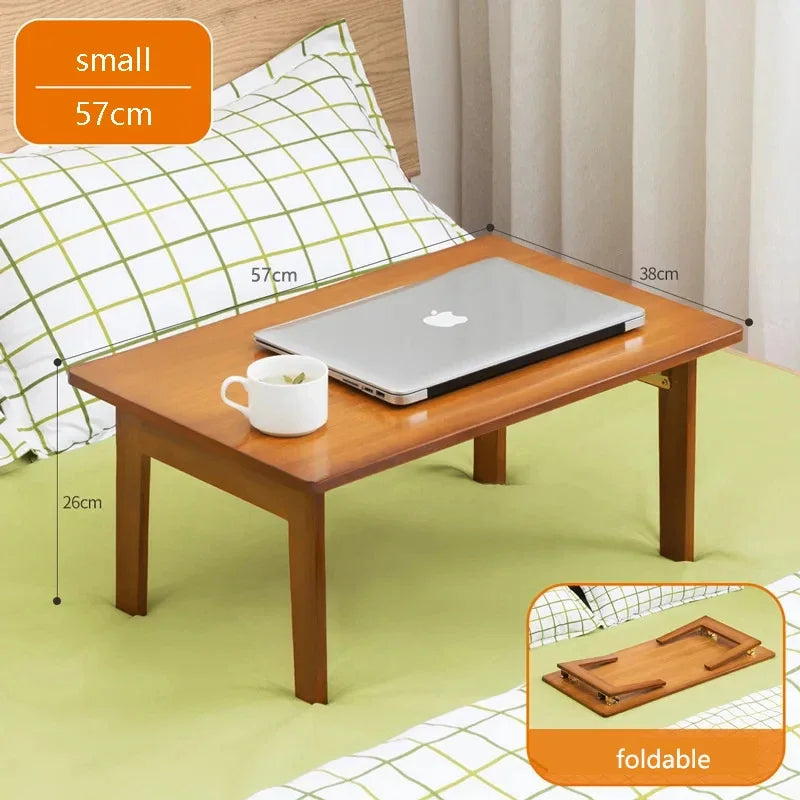 Foldable Laptop Desk Living Room Dining Apartment Tea Table Simple Modern Table Minimalist Baboo Coffee Table