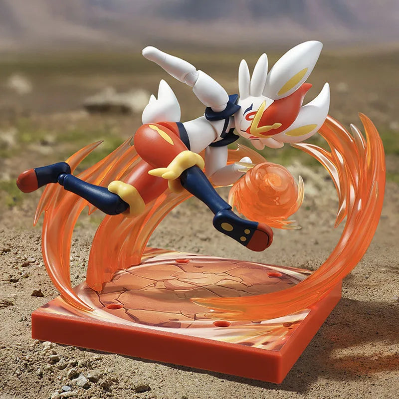 Original Blokees Pokemon Pikachu Eevee Charmander Charizard Greninja Meowscarada Ceruledge Cartoon Characters Building Block Toy