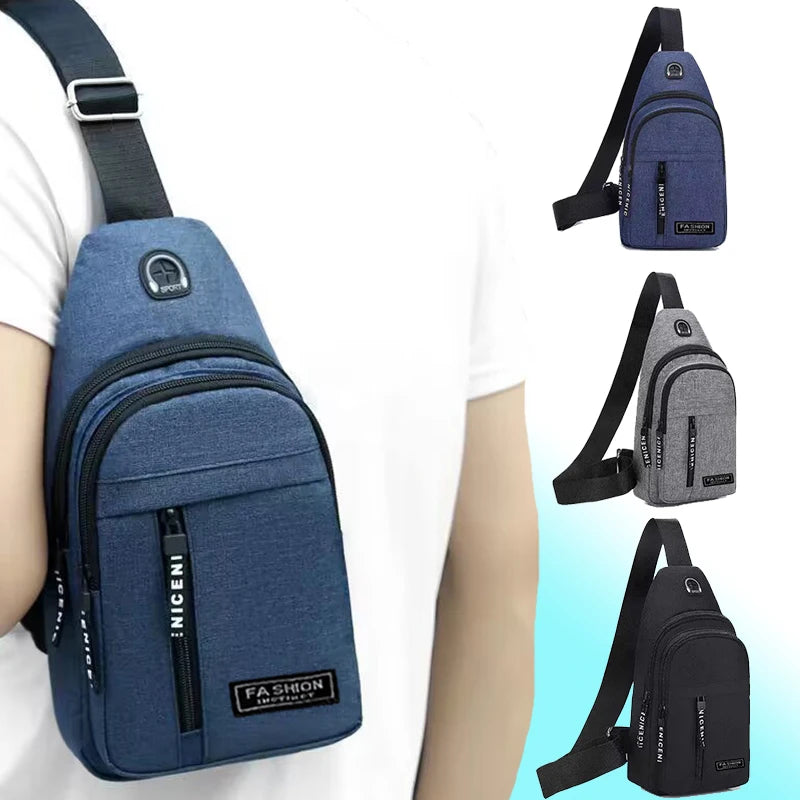 Single Shoulder or Crossbody Bag, Fashionable and Versatile, Suitable for Daily Outings and Travel, Nylon Material